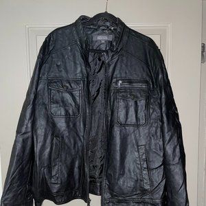 Men's Kenneth Cole Reaction Leather Jacket size XXL